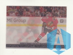 2017-18 Tim Hortons Patrick Kane Triple Exposure Card # TE-10